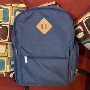 Navy blue Fisher-price diaper bag/backpack